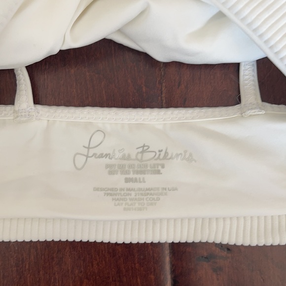 brand new// tags frankies Greer top in white - Picture 2 of 3